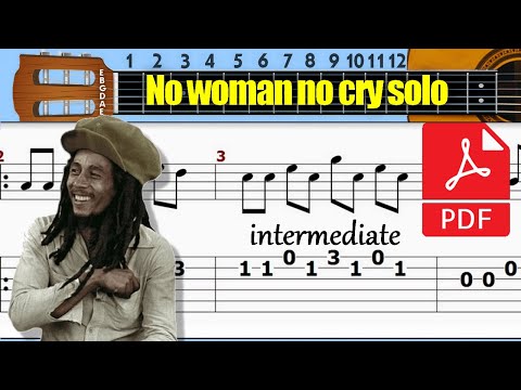 No Woman No Cry Solo Guitar Tab