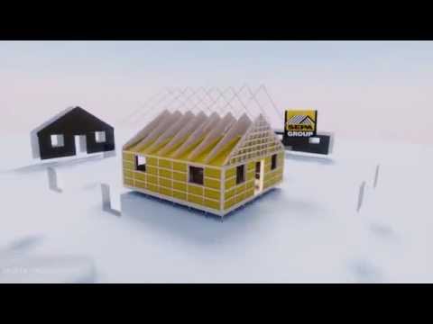 Tekla Structures building animation part 2