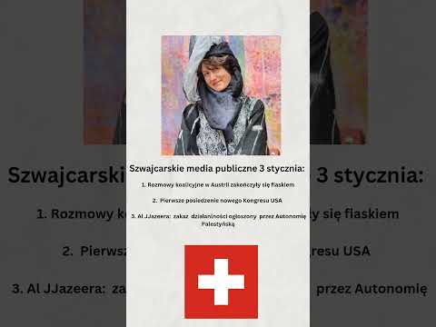 Szwajcarskie media publiczne 3 stycznia