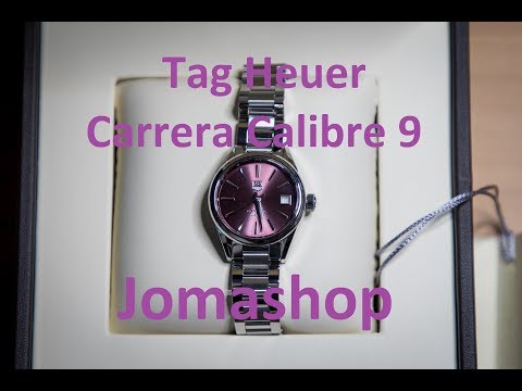 Tag Heuer Carrera Calibre 9 Unboxing from Jomashop