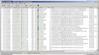 Process Monitor:  Basic Operation