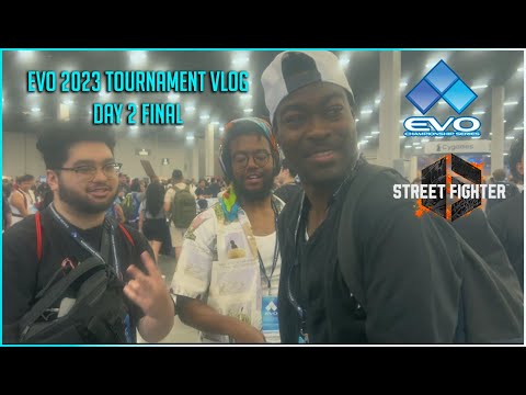 Ran into some familiar faces from long ago [Evo 2023 Tournament Vlog Day 2 Final]
