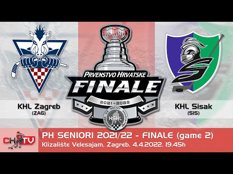 Highlights - PH 2021/22 - FINALE - game 2 - KHL Zagreb vs KHL Sisak