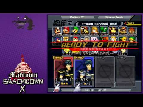 MTSD10 - Hot (Red & Black Marth) vs MT (Marth) SSBM Winners Semis