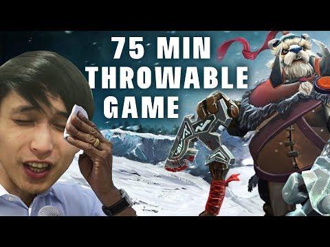 75 MIN THROWABLE GAME (SingSing Dota 2 Highlights #1410)