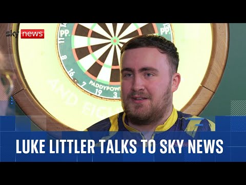 Luke Littler on media attention, his meteoric rise to fame and bringing new fans to darts