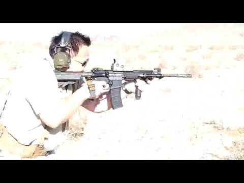 M4 Carbine Sand Test with FailZero AR-15 Bolt Carrier Group and Hammer Upgrade Kit