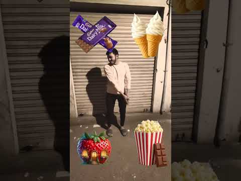 Fruits to icecream, cadbury, popcorn & chocolate - food names vfx video