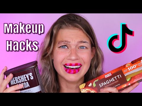 TESTING VIRAL TIKTOK MAKEUP HACKS!!