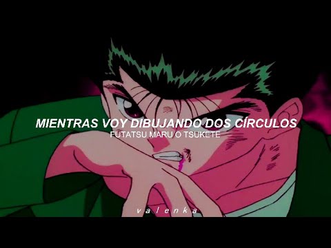Yu Yu Hakusho ; OP | Hohoemi No Bakudan | Sub. Español & Romaji. (AMV)