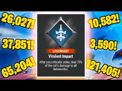 VIRULENT IMPACT IS SO MUCH DAMAGE! - Dauntless