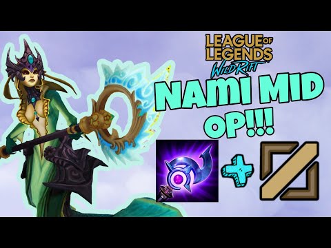 AP NAMI DEMOLISHED ZED!!! | League of Legends: Wildrift