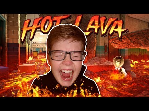 The school is still on fire! | Hot Lava 🔥🔥