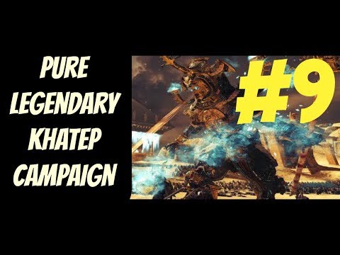 Pure Legendary Khatep Mortal Campaign #9 (Tomb Kings) -- Total War: Warhammer 2