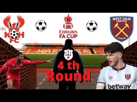 Kidderminster Harriers V West Ham United - 4th Round Emirates FA CUP