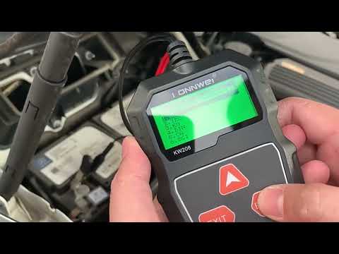 KONNWEI KW208 тестер автомобильного аккумулятора с АлиЭкспресс