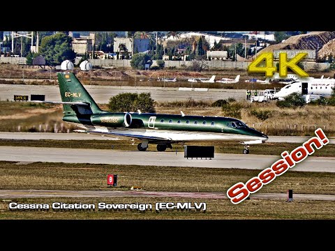 Cessna Citation Sovereign Session (EC-MLV)!
