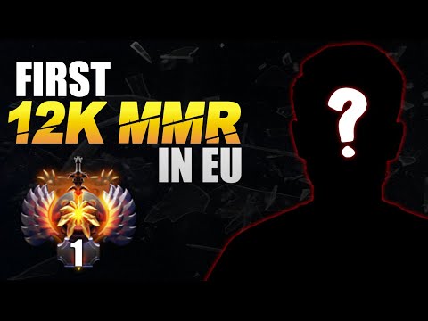 First 12,000 MMR in EU Dota - FIFTH in Overall DOTA 2
