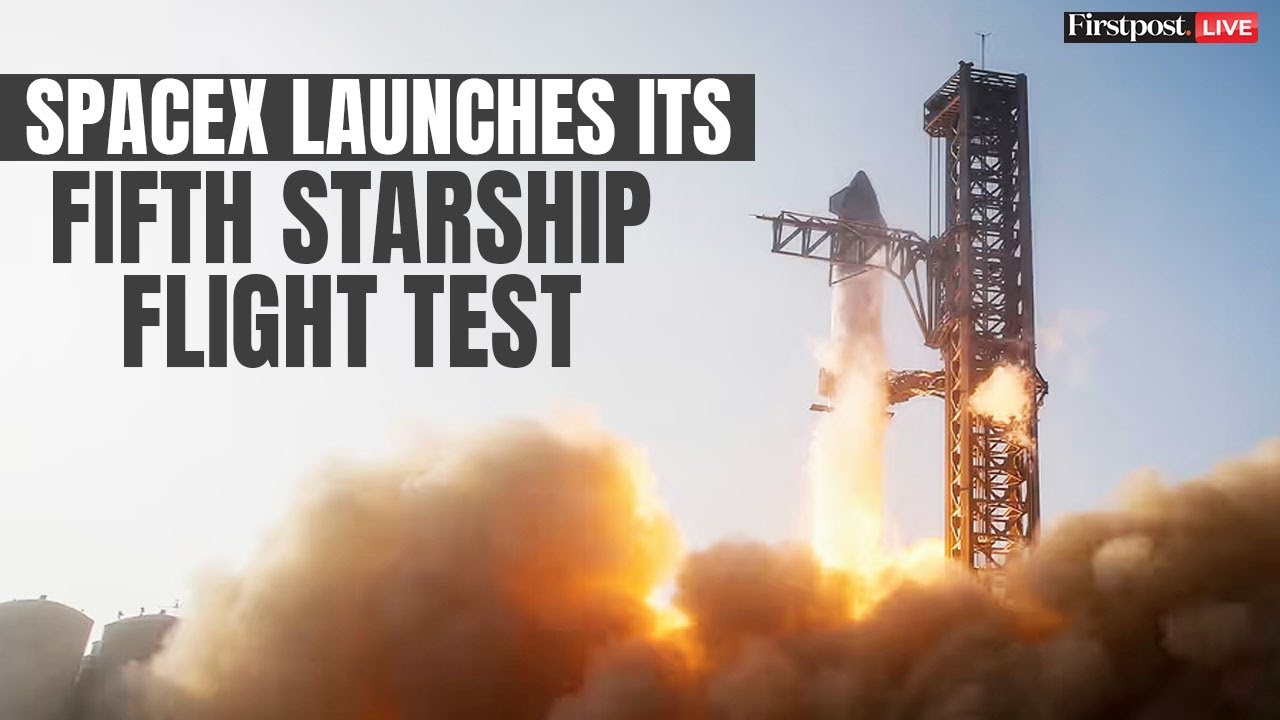 LIVE: SpaceX Launches the Fifth Flight Test of Its Starship From Boca Chica