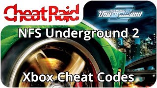 Need For Speed: Underground 2 Cheat Codes | Xbox