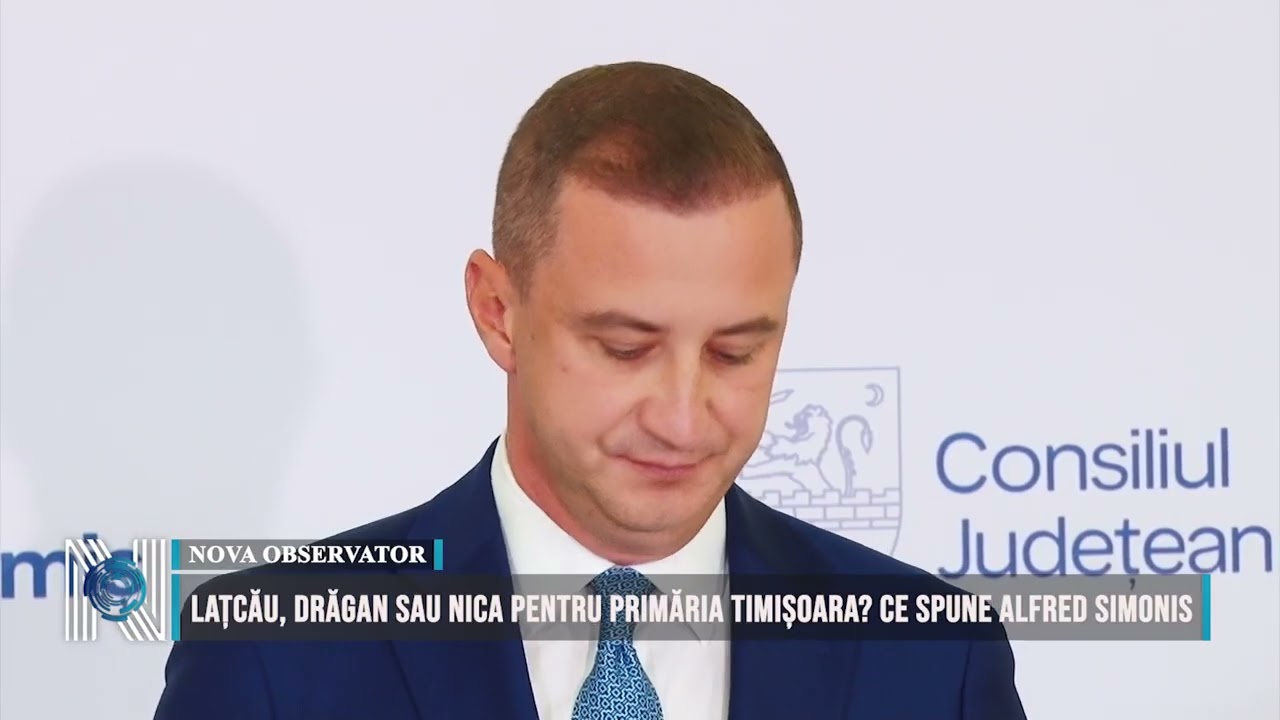Lațcău, Drăgan sau Nica pentru Primăria Timișoara? Ce spune Alfred Simonis