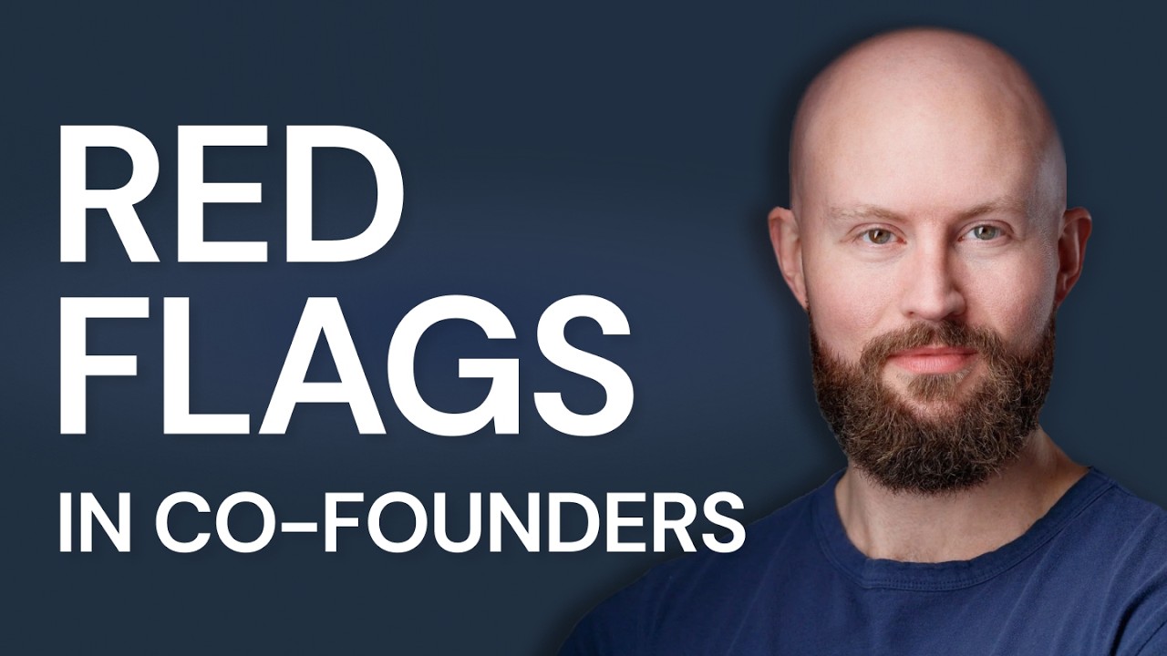 How to identify red flags early in your cofounder relationship w/ Dr. Matthew Jones