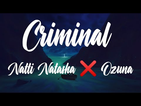 Natti Natasha ❌ Ozuna - Criminal (Better Quality Audio)