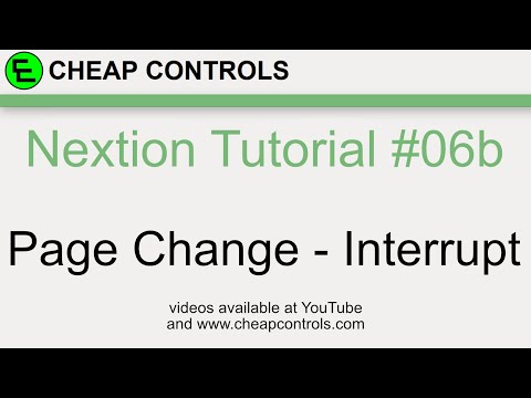#70 Nextion Display Page Change with Arduino and NO Nextion Library Interrupts Part 2