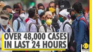 India records over 48,000 COVID-19 cases in last 24 hours | Coronavirus Outbreak - Download this Video in MP3, M4A, WEBM, MP4, 3GP