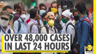 India records over 48,000 COVID-19 cases in last 24 hours | Coronavirus Outbreak | DOWNLOAD THIS VIDEO IN MP3, M4A, WEBM, MP4, 3GP ETC