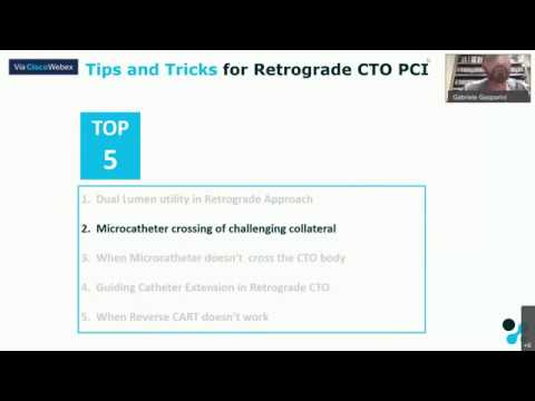 Webinar Series Topic 3 - Retrograde PCI