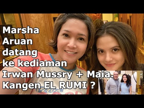 MARSHA ARUAN VISITS IRWAN MUSSRY AND MAIA ESTIANTY'S RESORT. MISS EL RUMI??