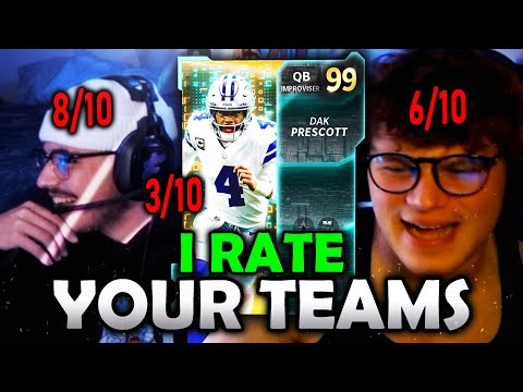 I RATE YOUR TEAMS EP. 34 ft.@JocFather  - Madden 22 Ultimate Team