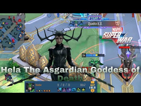 Hela the Asgardian Goddess of Death | Marvel Super War
