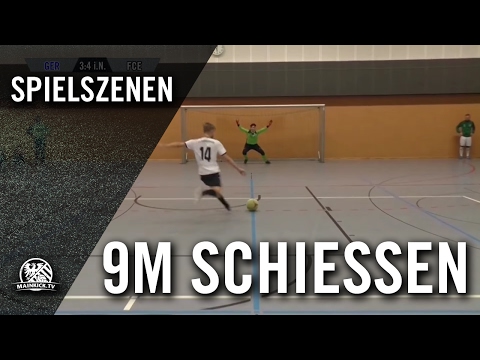 Germania Schwanheim, U19 - FC Eddersheim (Spiel um Platz 3, Hallenturnier) - Neunmeterschießen