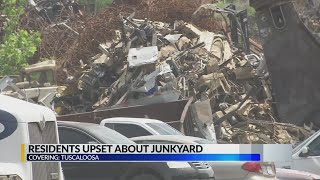 Tuscaloosa residents upset about junkyard noise
