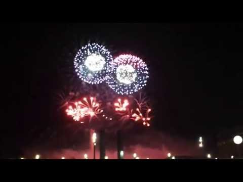 Pyronale 2014 SA Hammer Heftiges Super Finale Olympiastadion Berlin Germany