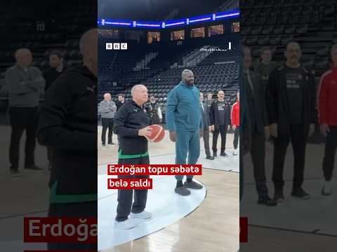 Erdoğan topu səbətə belə saldı