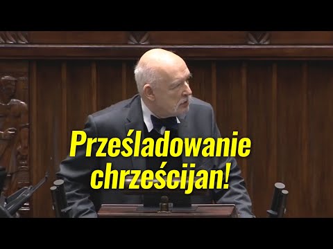 Państwo Ukraińskie tępi jedną z cerkwi prawosławnych! Janusz Korwin-Mikke, Sejm, 13.06.2023 r.