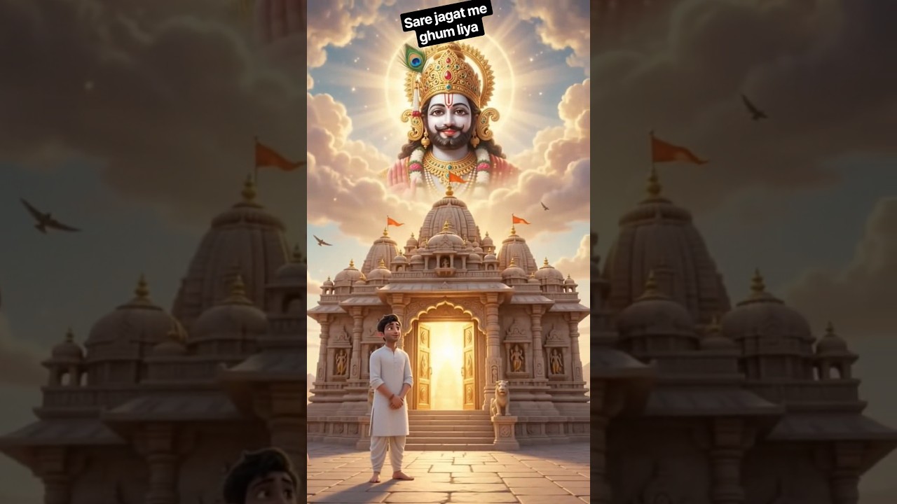 सारे जगत में घूम लिया है मैंने, मेरे श्याम सा दिलदार नहीं ❤️ | Shyam Bhajan | Krishna Bhajan #shorts
