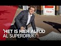 Javastraat éénrichtingsverkeer voor voetgangers