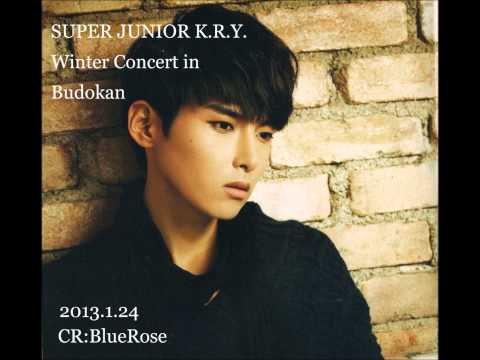 [AUDIO] 20130124 Mikazuki Ryeowook SOLO_KRY Budokan