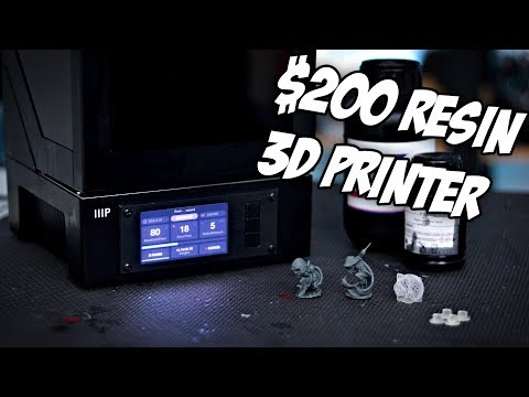 Unboxing & Testing $200 Resin 3D Printer | Monoprice MP Mini SLA Resin 3D Printer