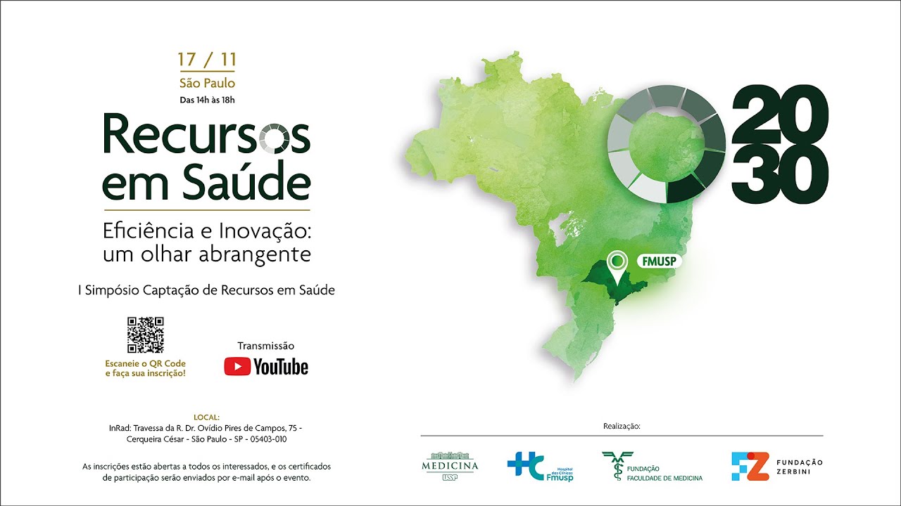 FMUSP Oficial - I Simpósio de Captação de Recursos em Saúde