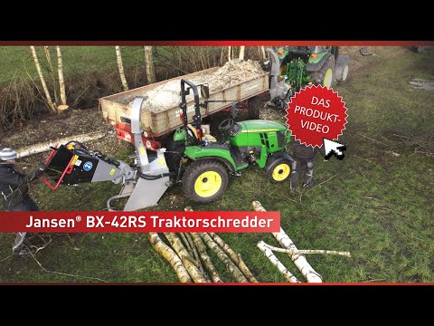 Jansen 4” wood chipper. 2 yr warranty. - Image 2