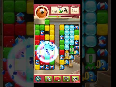 Toon Blast Level 2722 NO BOOSTERS - A S GAMING ✔