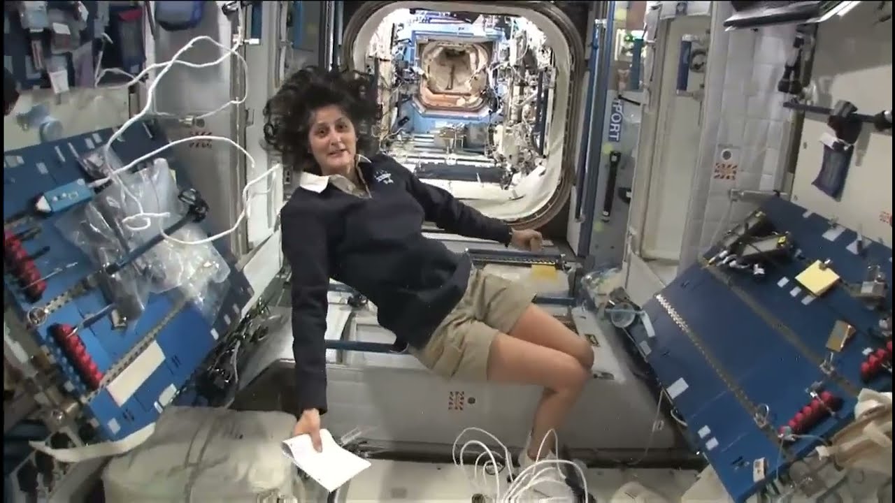 ISS Tour: Kitchen, Bedrooms & The Latrine | Video