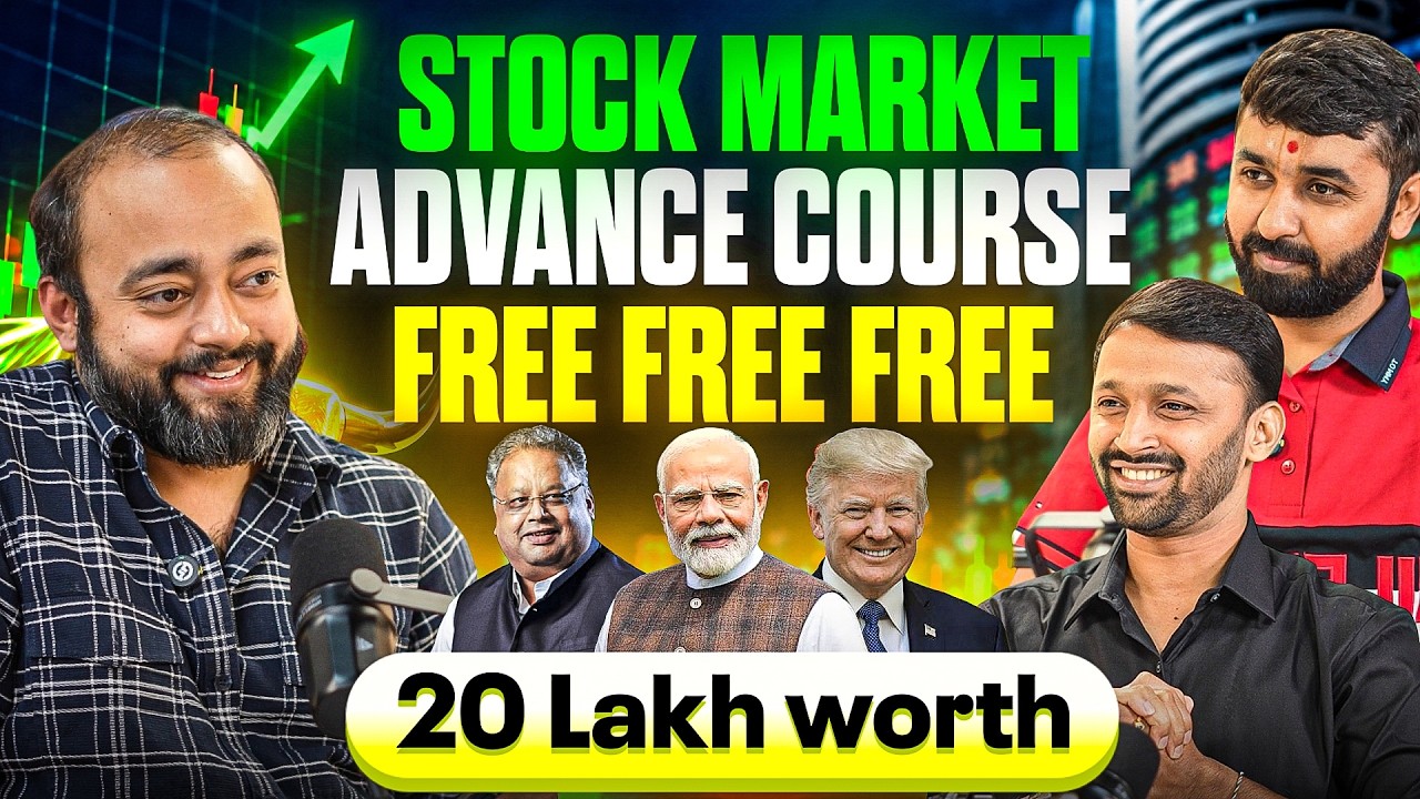 Wealth Creation SECRETS during stock market CRASH | Abhishek kar Pods