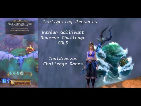 Garden Gallivant Reverse Challenge GOLD - Thaldraszus Challenge Races - Race Complete 62.053