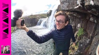 Iceland WHOA! Blown away by Kirkjufellsfoss! Ashley finds Ice cream too!